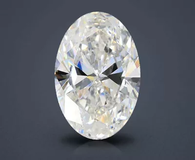 7.02ct E VS1 Rare Carat Ideal Cut Oval Lab Grown Diamond