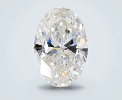 7.02ct E VS1 Rare Carat Ideal Cut Oval Lab Grown Diamond