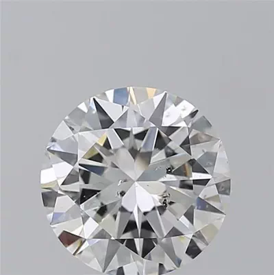 3.01ct F SI2 Very Good Cut Round Diamond