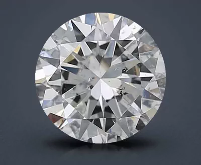 3.01ct F SI2 Very Good Cut Round Diamond