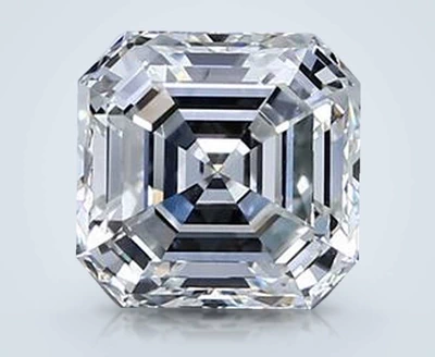 2.00ct F VS2 Rare Carat Ideal Cut Asscher Diamond