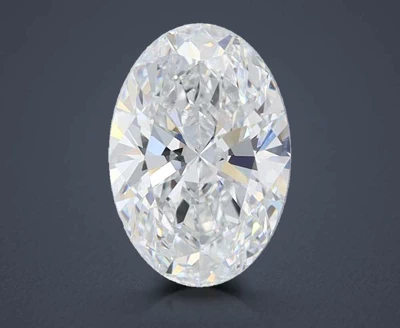 1.12ct D VS1 Rare Carat Ideal Cut Oval Lab Grown Diamond