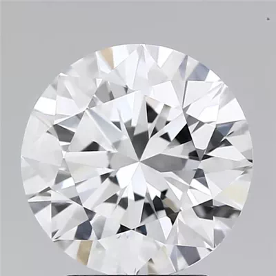 2.50ct D FL Rare Carat Ideal Cut Round Diamond