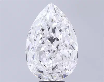 11.12ct E VS1 Rare Carat Ideal Cut Pear Lab Grown Diamond