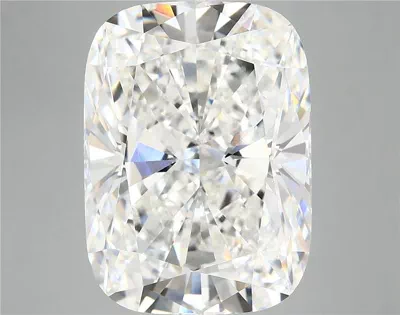 9.76ct F VVS2 Rare Carat Ideal Cut Cushion Lab Grown Diamond