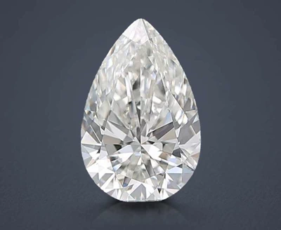 0.72ct H IF Rare Carat Ideal Cut Pear Diamond