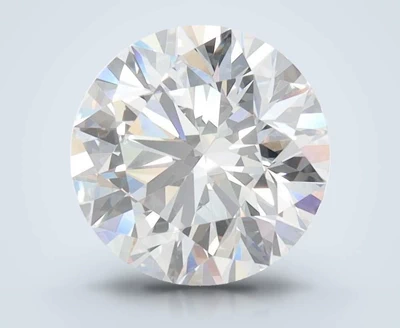 2.42ct D IF Rare Carat Ideal Cut Round Lab Grown Diamond