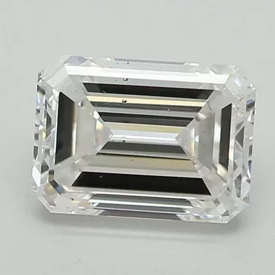 0.99ct E VS2 Very Good Cut Emerald Lab Grown Diamond