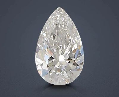 1.31ct D VS2 Rare Carat Ideal Cut Pear Lab Grown Diamond