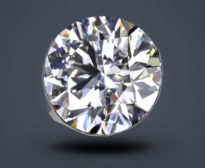 3.23ct E VVS1 Rare Carat Ideal Cut Round Diamond