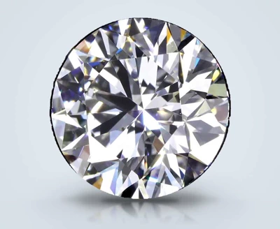 3.23ct E VVS1 Rare Carat Ideal Cut Round Diamond
