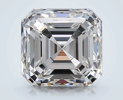 0.91ct E VVS2 Very Good Cut Asscher Diamond