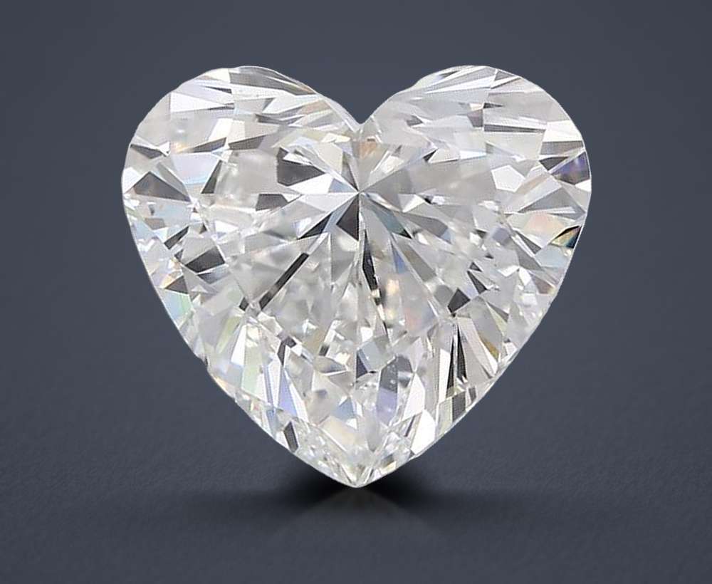 13.72ct F VS1 Very Good Cut Heart Lab Grown Diamond