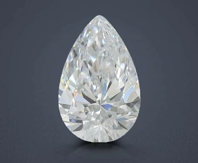 2.54ct F VS1 Rare Carat Ideal Cut Pear Lab Grown Diamond