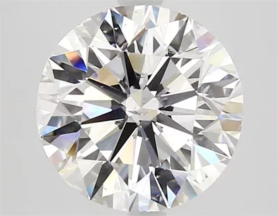 3.01ct D SI1 Excellent Cut Round Diamond
