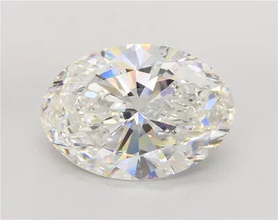 23.73ct F VS1 Rare Carat Ideal Cut Oval Lab Grown Diamond