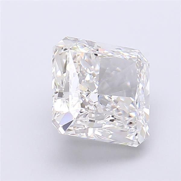 2.81ct E VVS2 Rare Carat Ideal Cut Radiant Lab Grown Diamond