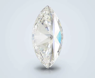 7.03ct F VS2 Rare Carat Ideal Cut Marquise Lab Grown Diamond