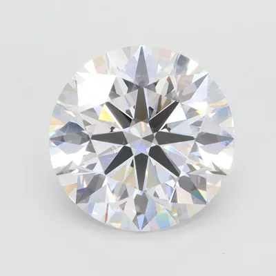 4.02ct D VVS1 Rare Carat Ideal Cut Round Lab Grown Diamond