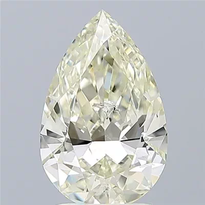 2.01ct K SI2 Rare Carat Ideal Cut Pear Diamond