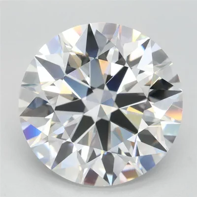 4.26ct D IF Rare Carat Ideal Cut Round Lab Grown Diamond