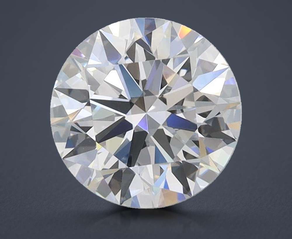 1.52ct D VVS2 Rare Carat Ideal Cut Round Lab Grown Diamond