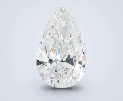 6.03ct F VVS2 Rare Carat Ideal Cut Pear Lab Grown Diamond
