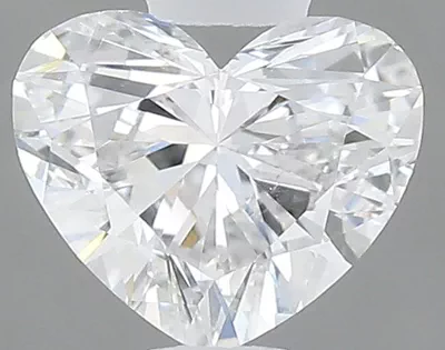 0.50ct E SI1 Rare Carat Ideal Cut Heart Diamond