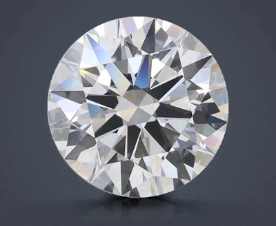 4.02ct F VVS1 Rare Carat Ideal Cut Round Lab Grown Diamond