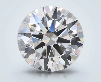 4.02ct F VVS1 Rare Carat Ideal Cut Round Lab Grown Diamond