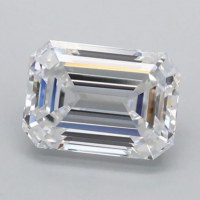 1.03ct D VVS2 Rare Carat Ideal Cut Emerald Lab Grown Diamond