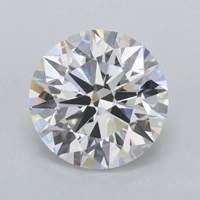 1.08ct D FL Rare Carat Ideal Cut Round Lab Grown Diamond
