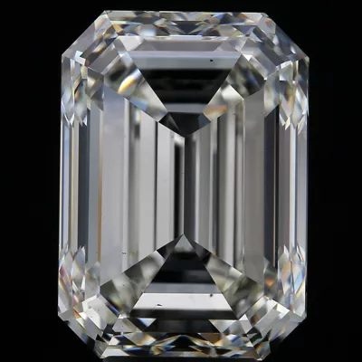 7.02ct K VS2 Excellent Cut Emerald Diamond