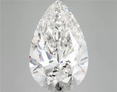 11.73ct E VS1 Rare Carat Ideal Cut Pear Lab Grown Diamond