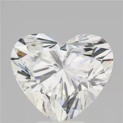 7.03ct F VS2 Rare Carat Ideal Cut Heart Lab Grown Diamond