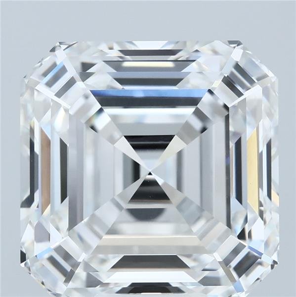 10.10ct E VVS2 Rare Carat Ideal Cut Asscher Lab Grown Diamond