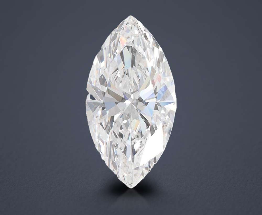 1.59ct D VVS1 Rare Carat Ideal Cut Marquise Lab Grown Diamond