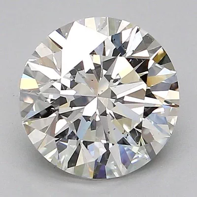 2.01ct H SI1 Rare Carat Ideal Cut Round Diamond