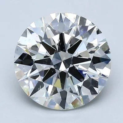 3.00ct J SI1 Rare Carat Ideal Cut Round Diamond