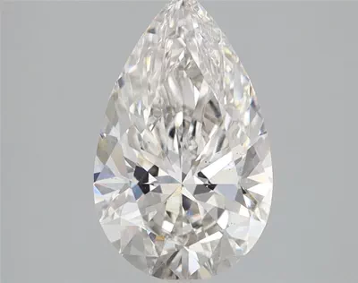 1.57ct G VS2 Rare Carat Ideal Cut Pear Lab Grown Diamond