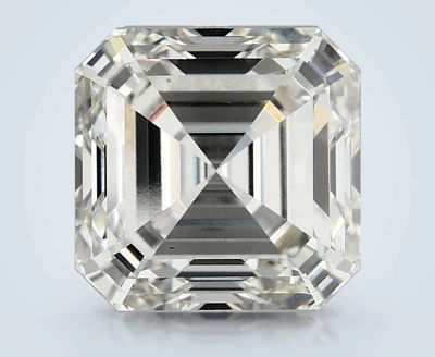 4.09ct G VS1 Rare Carat Ideal Cut Asscher Lab Grown Diamond