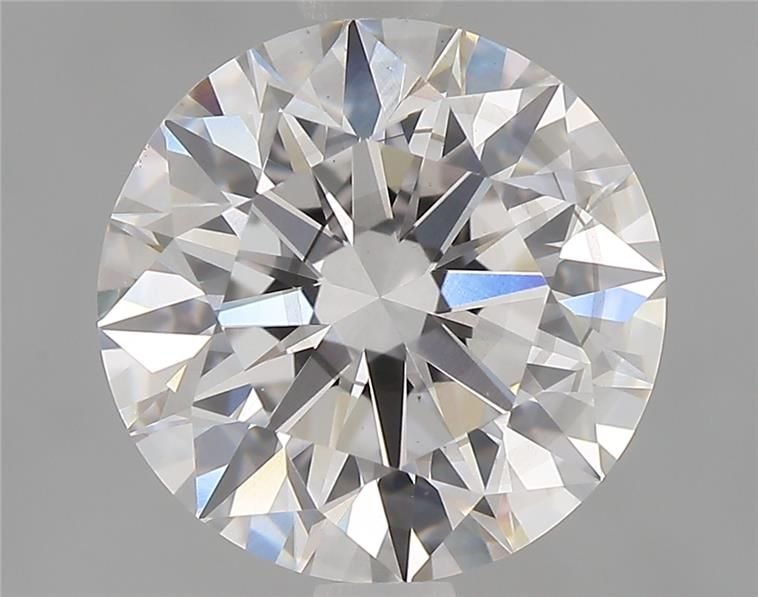 2.31ct E SI1 Rare Carat Ideal Cut Round Lab Grown Diamond