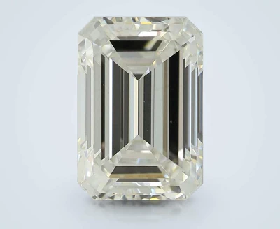 4.84ct G VVS2 Rare Carat Ideal Cut Emerald Lab Grown Diamond