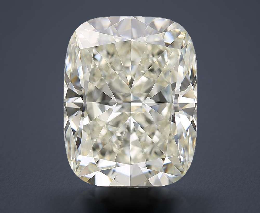 8.05ct K VS1 Rare Carat Ideal Cut Cushion Diamond