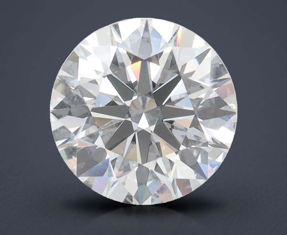 2.44ct D VVS1 Rare Carat Ideal Cut Round Lab Grown Diamond