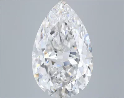 12.05ct G VVS1 Rare Carat Ideal Cut Pear Diamond