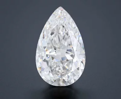 12.05ct G VVS1 Rare Carat Ideal Cut Pear Diamond