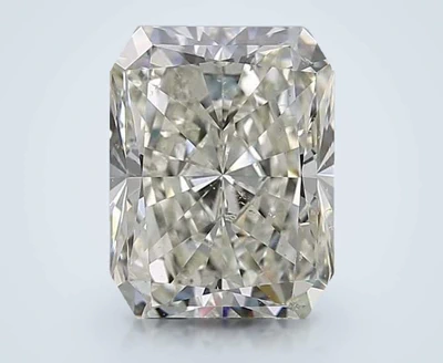 4.53ct K SI2 Very Good Cut Radiant Diamond