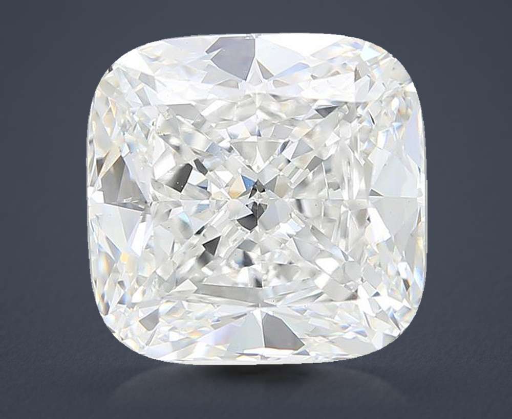 11.29ct F VS1 Rare Carat Ideal Cut Cushion Lab Grown Diamond