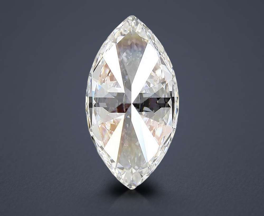 6.08ct F VVS2 Rare Carat Ideal Cut Marquise Lab Grown Diamond
